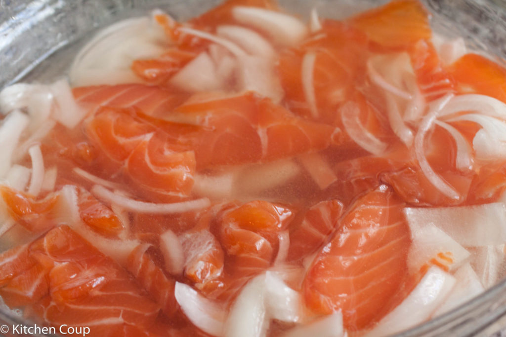 Herring Style Cured Salmon Herring Style Cured Salmon