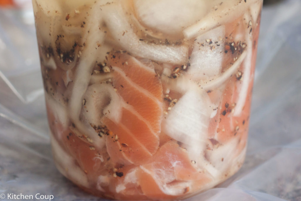Herring Style Cured Salmon Herring Style Cured Salmon
