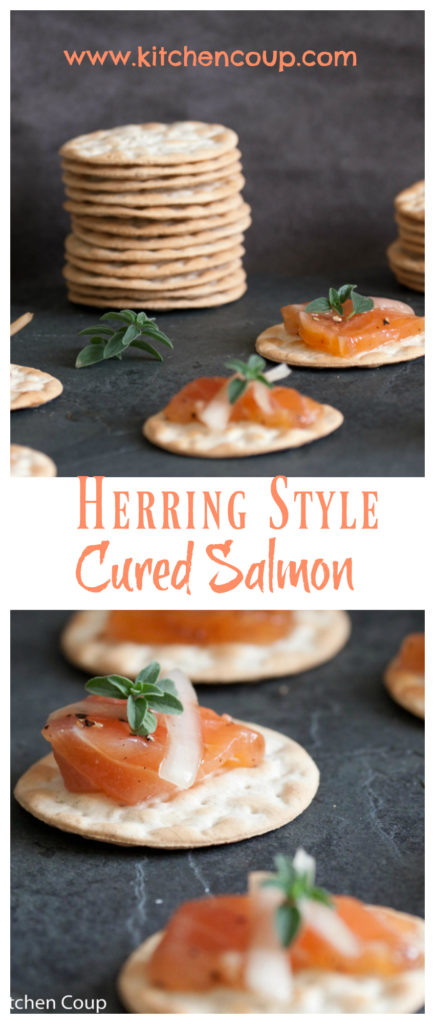 Herring Style Cured Salmon Herring Style Cured Salmon