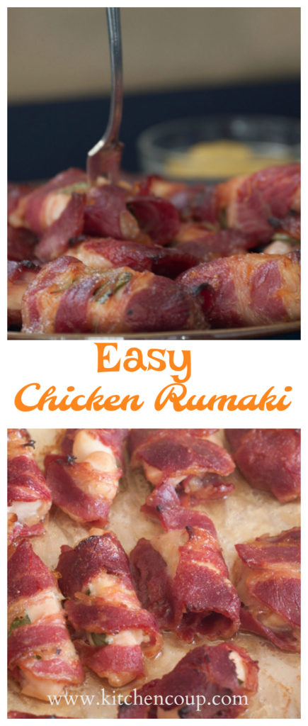Easy Chicken Rumaki
