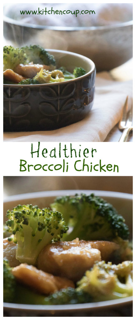 Healthier Broccoli Chicken