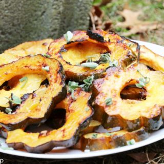 Miso Maple Acorn Squash