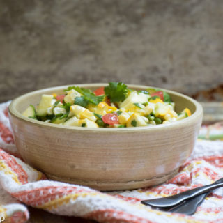 Fresh Zucchini Corn Salad