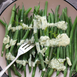 Haricot Vert With Dill Mayo Sauce