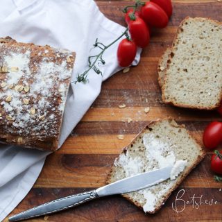 Honey Oat Spelt Sourdough Bread